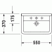 Раковина Duravit Starck 3 030155