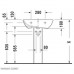 Раковина Duravit ME by Starck 233560 00 00