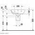 Раковина Duravit ME by Starck 233560 00 00