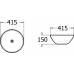 Раковина 42 см Sturm Glob ST-GL314100-NBNCR