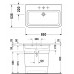 Раковина  Duravit Esplanade 2622850000