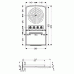 Верхний душ Hansgrohe Raindance Rainfall 28411000
