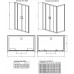 Дверь в нишу Radaway Premium Plus 33363-01-08N
