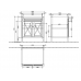 Тумба под раковину Villeroy & Boch Hommage 8995 00 01