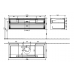 Тумба под раковину Villeroy & Boch La Belle A587 10 DJ