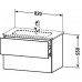 Мебель для ванной комнаты Duravit L-cube 6241 (белый)
