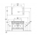 Тумба под раковину Villeroy & Boch True Oak A881 Q1 MR