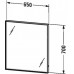 Зеркало с LED подсветкой Duravit L-cube LC7380