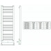 Полотенцесушитель водяной Grota Grande 550x1220, матовый