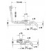 Слив-перелив Duravit 790289 00 0 00 1000, хром