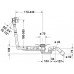 Слив-перелив Duravit 790294 00 0 00 1000 с наполнением, хром