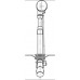 Слив-перелив Duravit 790299 00 0 00 1000, хром