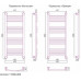 Полотенцесушитель водяной Сунержа Богема+ 1000х400