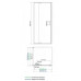 Душевой уголок WasserKraft Berkel 48P 90x90 см