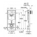 Инсталляция для подвесного унитаза Grohe Rapid SL 4 в 1 38929000