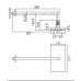Верхний душ Fima Carlo Frattini Brick F2199CR