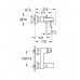 Смеситель Grohe Eurocube  23140000 для ванны с душем