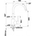 Смеситель Blanco Mida 517742 для кухонной мойки, хром