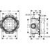 Смеситель Hansgrohe Focus Е2 31945000 + 01800180 для ванны