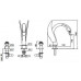 Смеситель для ванны Treemme Cigno.