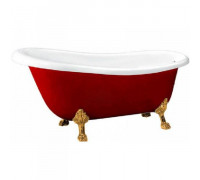 Акриловая ванна 170х80.5 BelBagno BB04-ROS-ORO