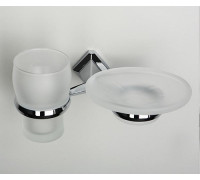 Держатель стакана и мыльницы Wasserkraft Aller K-1126