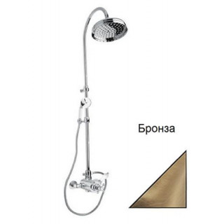 Душевая колонна с термостатическим смесителем Cezares VENEZIA-CD-T-02-Bi бронза