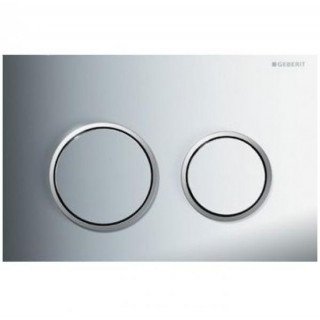 Клавиша смыва Geberit Omega 20 115.085.KH.1 хром ободок матовый хром