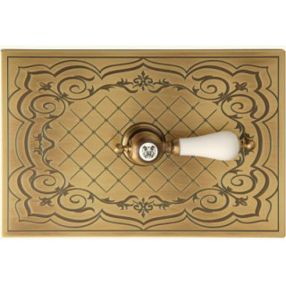 Клавиша смыва с ручкой Migliore Ottone classic 