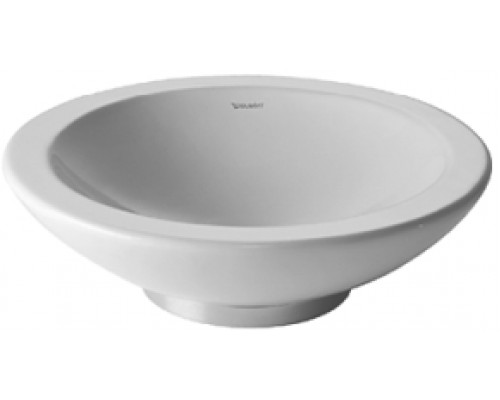 Круглая накладная раковина Duravit Bagnella d40см