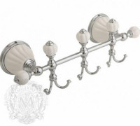 Планка с тремя крючками Migliore Olivia ML.OLV-60.639Bl.CR
