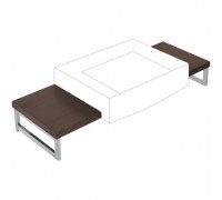 Полка-консоль Villeroy & Boch Pure Basic 8521 03 C9