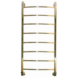Полотенцесушитель водяной Ника Arc ЛД 120x60-8-Br, цвет бронза