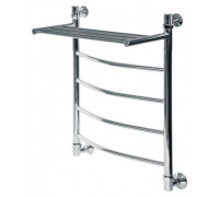 Полотенцесушитель водяной Ника Arc ЛД ВП 60x60-5-Cr с полочкой, цвет хром