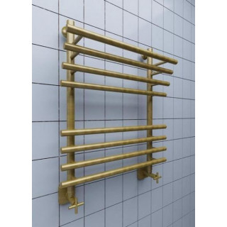 Полотенцесушитель водяной Ника Bamboo ЛБ3 50x60-5-Br, цвет бронза