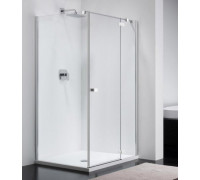 Прямоугольный душевой уголок Provex Combi 0015 CT 05 GL R (120x90)