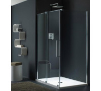 Прямоугольный душевой уголок Provex S-LITE 0015 SN 05 GL L (100x90)