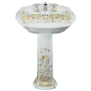 Раковина на пьедестале Kohler Artist Edition English Trellis.