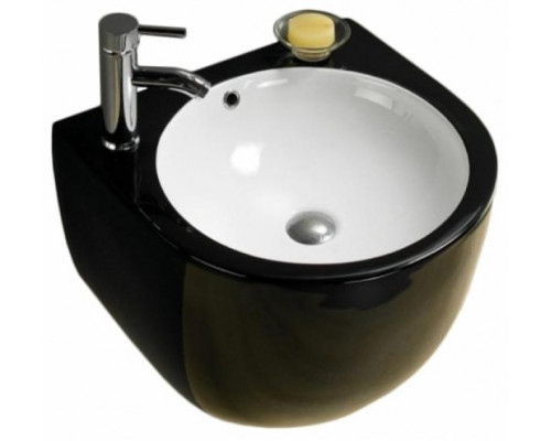 Раковина подвесная Melana 5P черная 800-500FBW