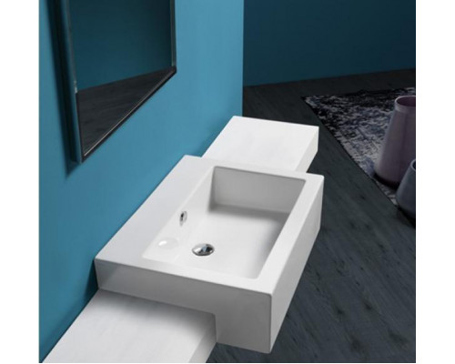 Раковина полувстрамваемая 70x50,5 Simas Frozen FZ15bi*0