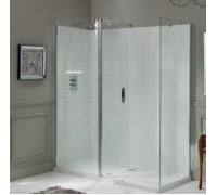 Распашная дверь с неподвижным сегментом для варианта Walk-In Huppe Laura Ashley