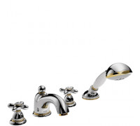 Смеситель Axor Carlton 17444000 на край ванны на 4 отверстия