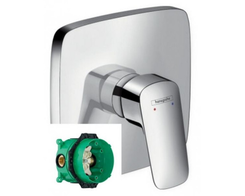Смеситель Hansgrohe Logis 71605000 + 01800180 для душа