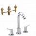 Смеситель Hansgrohe Talis 32313000 + 13233180 для ванны