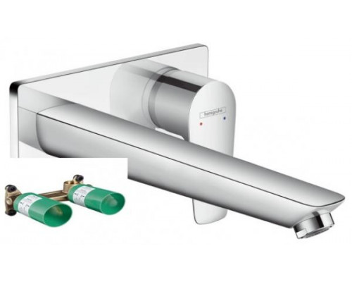 Смеситель Hansgrohe Talis E 71734000 + 13622180 для раковины