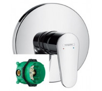 Смеситель Hansgrohe Talis Е2 31666000 + 01800180 для душа