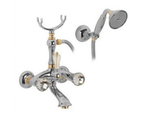 Смеситель Migliore Korona Swarovski ML.KRN-4703CRDO для ванны с душем
