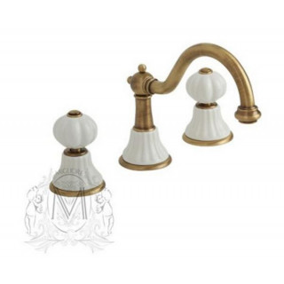 Смеситель Migliore Olivia ML.OLV-5812BI.BR для раковины на 3 отверстия