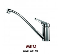 Смеситель Omoikiri Mito OMI-CR-40 для кухонной мойки, хром