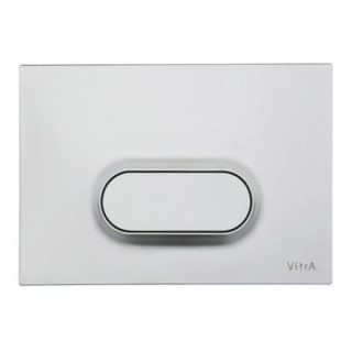 Смывная клавиша Vitra Loop 740-1085 матовый хром